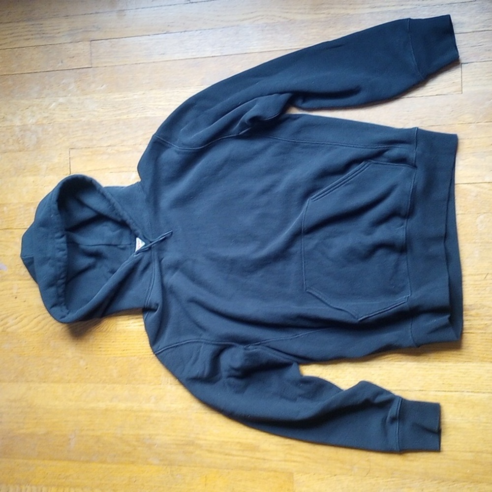 J. Crew Sports wear Medium M Mens Black Hoodie Sweatshirt